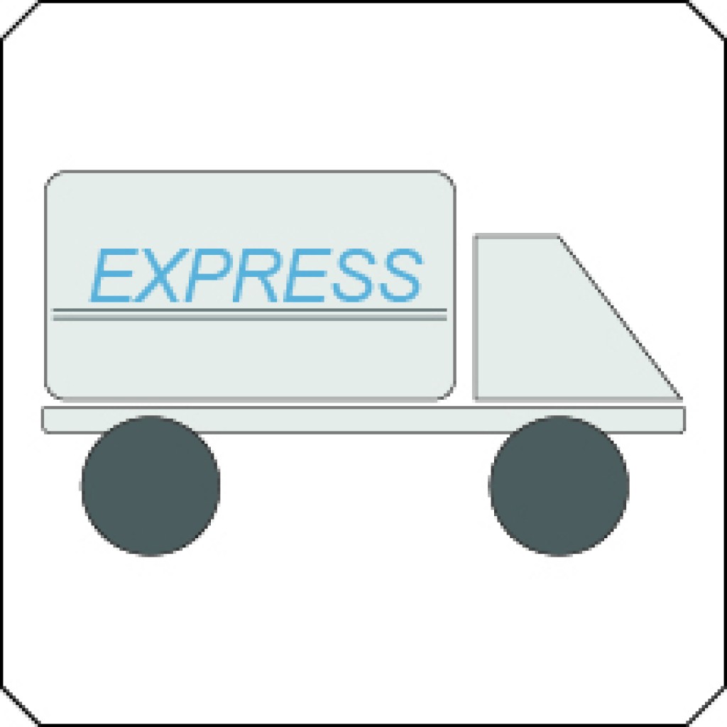 Lieferung auch als Express und weltweit tkns.de