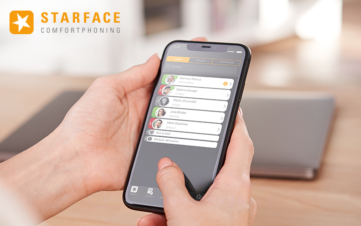StarFace Cloud Telefonanlage Handy